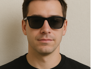 Bewerbungsfoto mit Sonnenbrille - Fehler